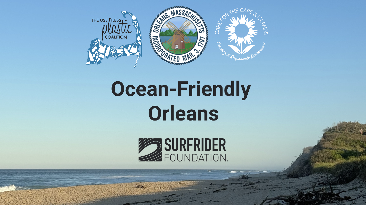 Select Board Commits to an Ocean Friendly Orleans